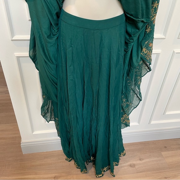 Esha Koul Emerald Anarkali Set Size Small - Picture 10 of 16